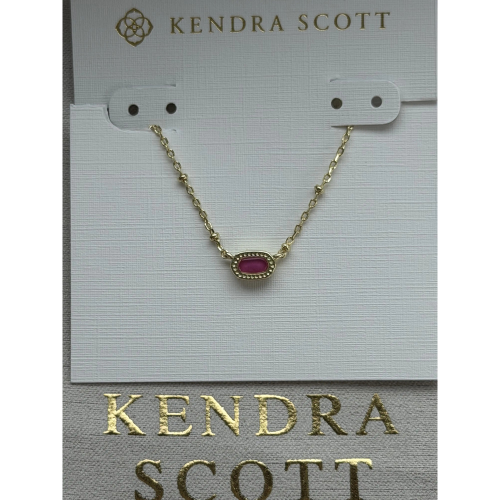 Kendra Scott Red Pendant Necklace